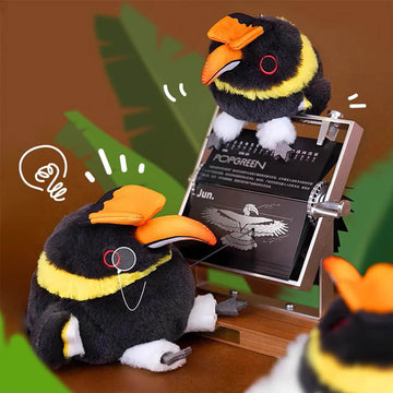 Cartoon Great Hornbill Stuffed Animal Plush Toy